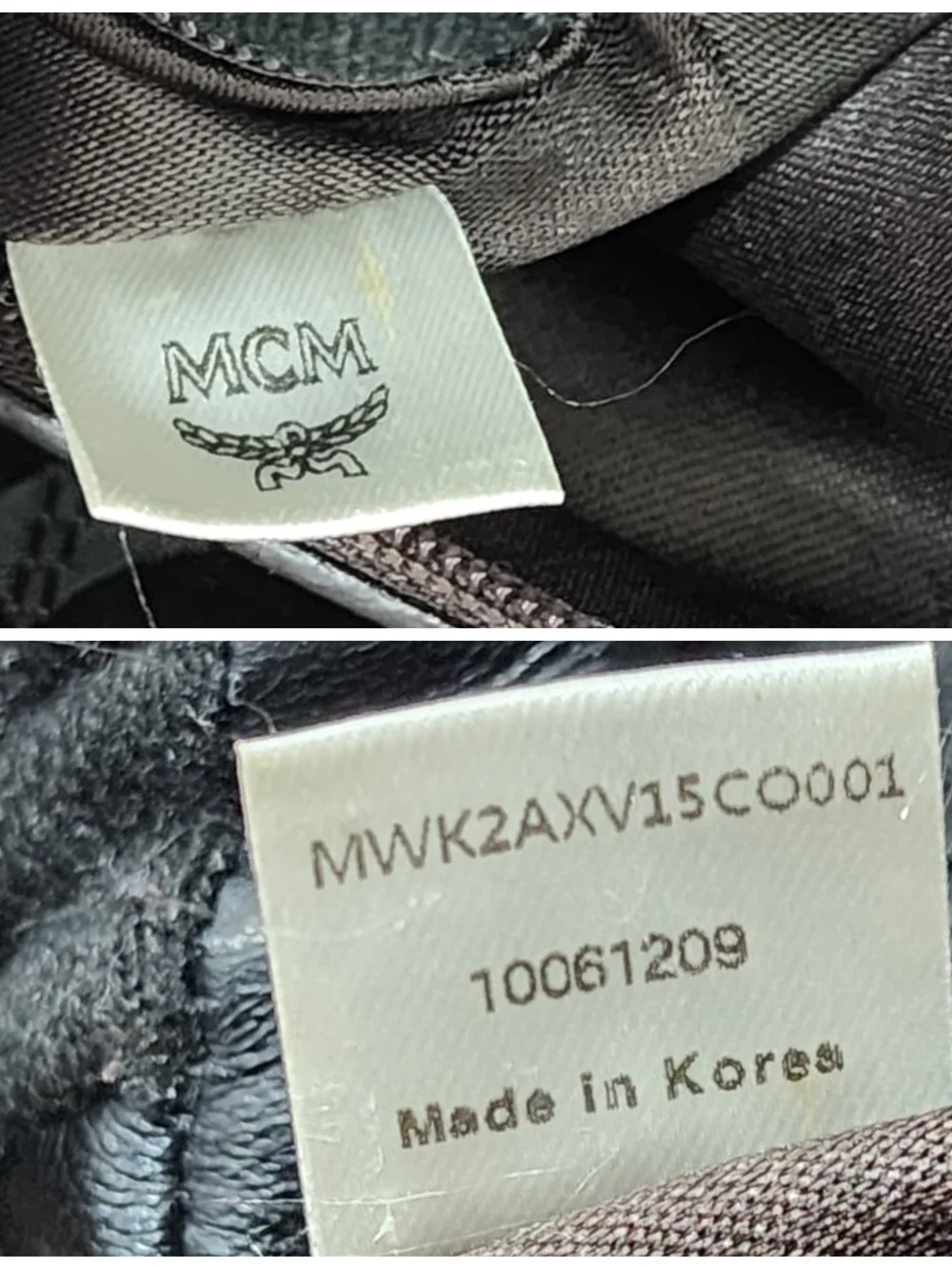 MCM Leopard Print Backpack Brown/Black
